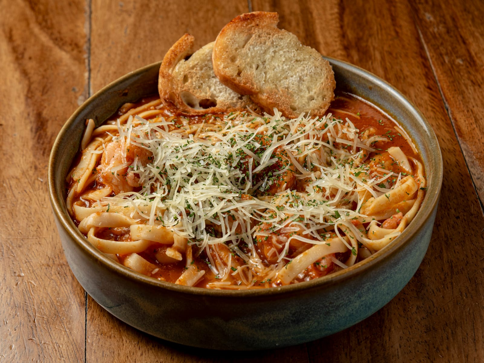 Pasta de la casa